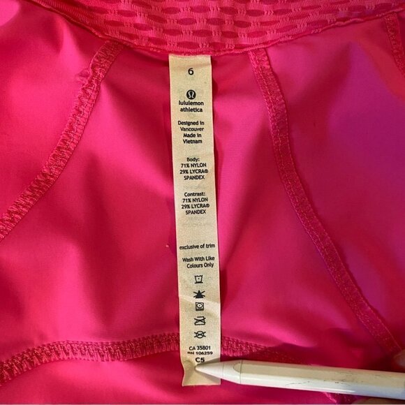 Lululemon Run:  Essential Jacket II Ladies 6 Paris Pink - Picture 11 of 14